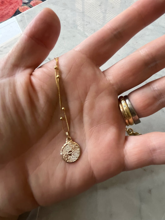 Cadena y padre nuestro 44cm