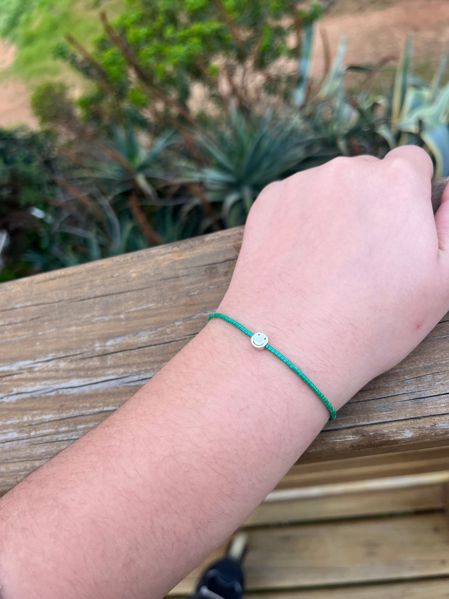 Pulsera Sonrisita Verde Kids