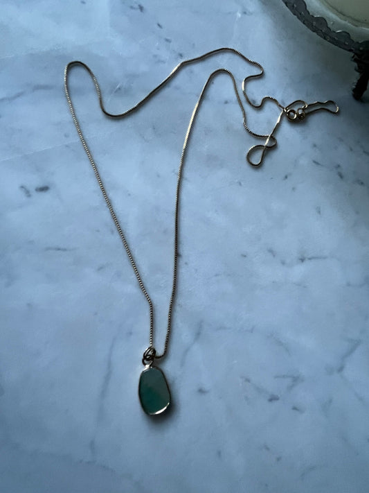 Cadena veneciana 69cm baño de oro