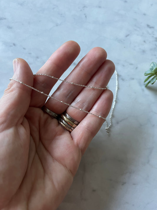 Cadena veneciana mini bolita 45cm