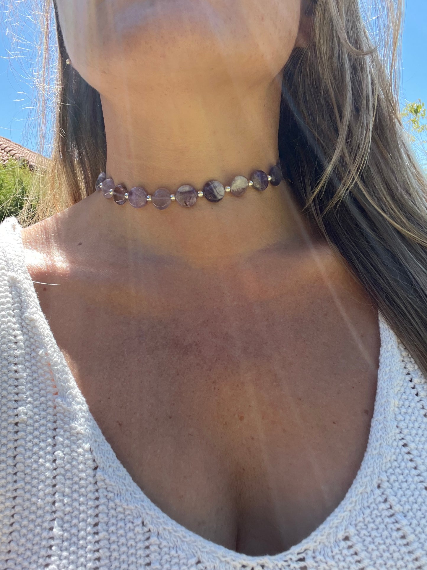Choker amatista