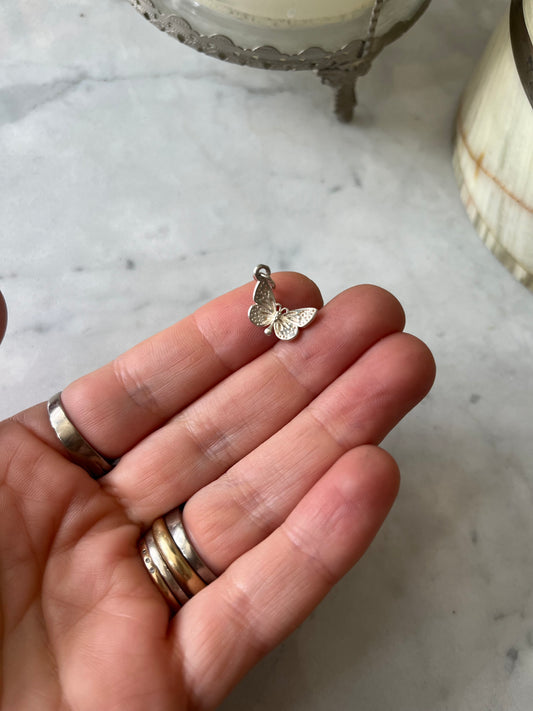 🦋 Dije Mariposa en plata 🦋