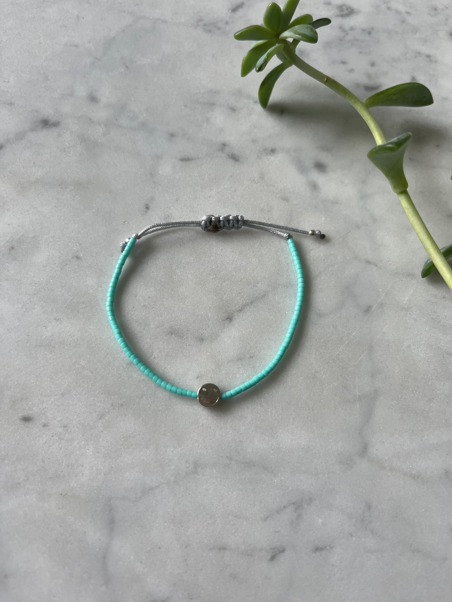💙 Pulsera Turquesa Sonriente