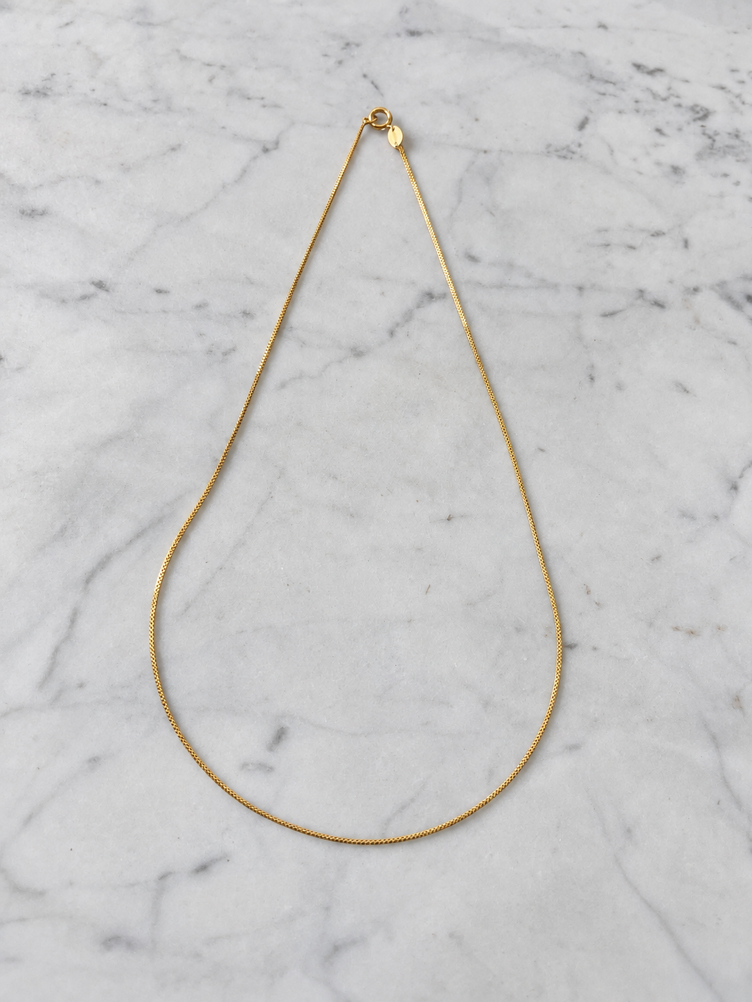 Cadena veneciana baño de oro 24k 40 cm – Ana Diseño