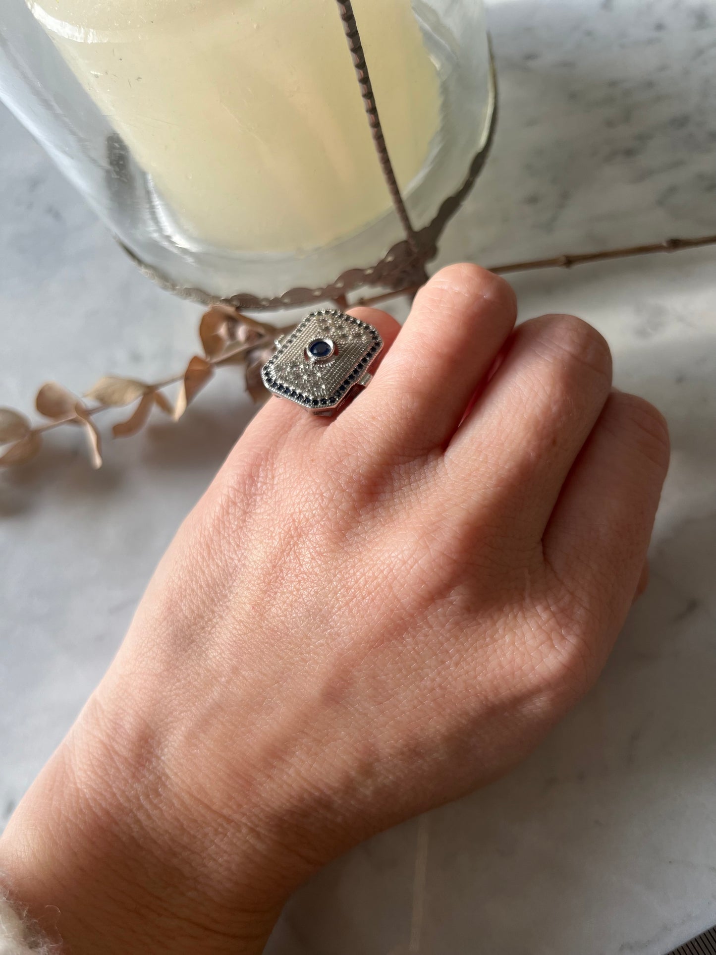Anillo plata
