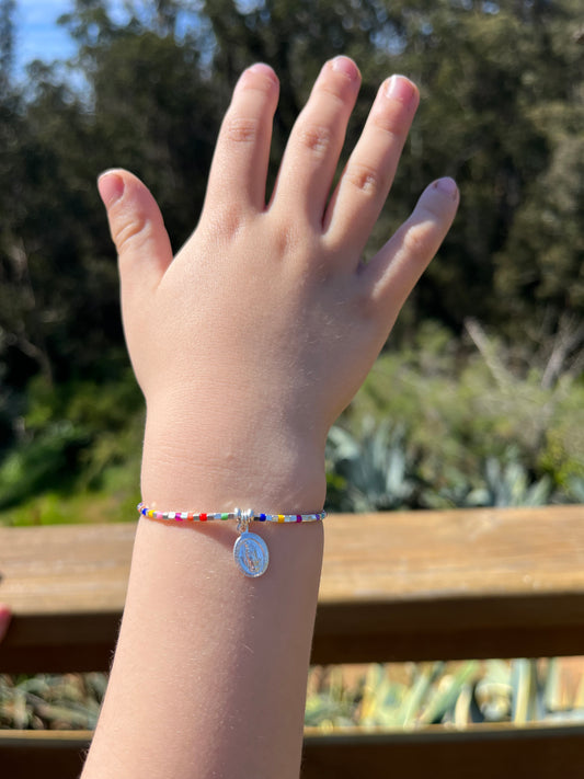 Pulsera Guadalupe Kids – Protección y Color