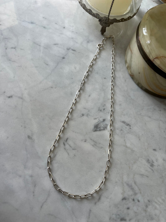 Cadena plata de 54cm