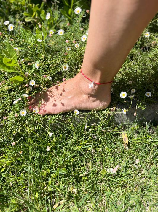 Tobillera nudo de bruja