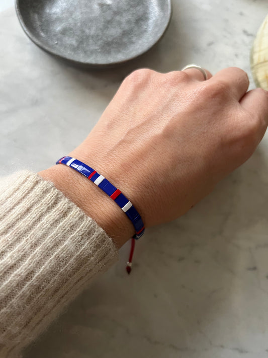 Pulsera de tila colores hilo Romántico Viajero