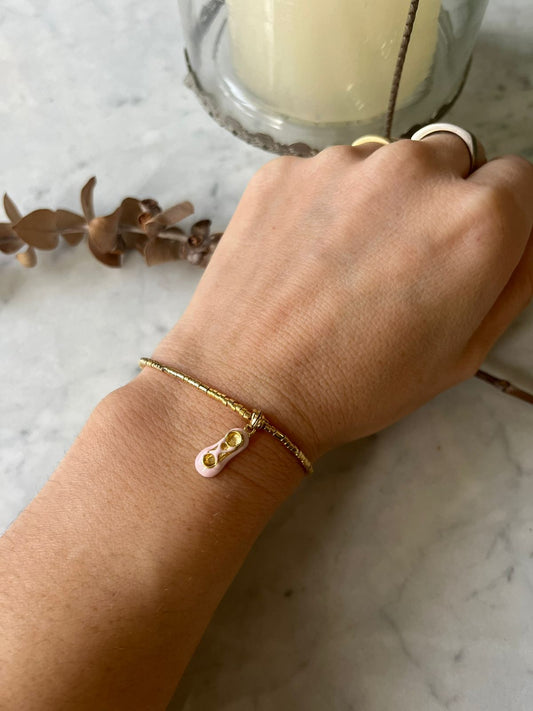 Pulsera zapatilla de ballet 🩰✨