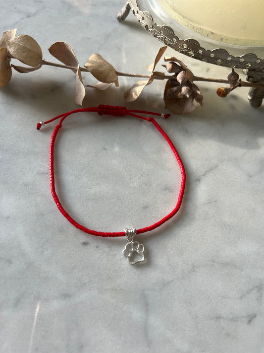 🧿 Pulsera hilo rojo de protección  Huellita de Amor