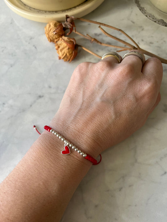 Pulsera Corazón Valiente