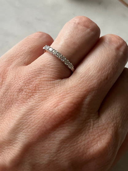 Anillo aurora blanca talla 14