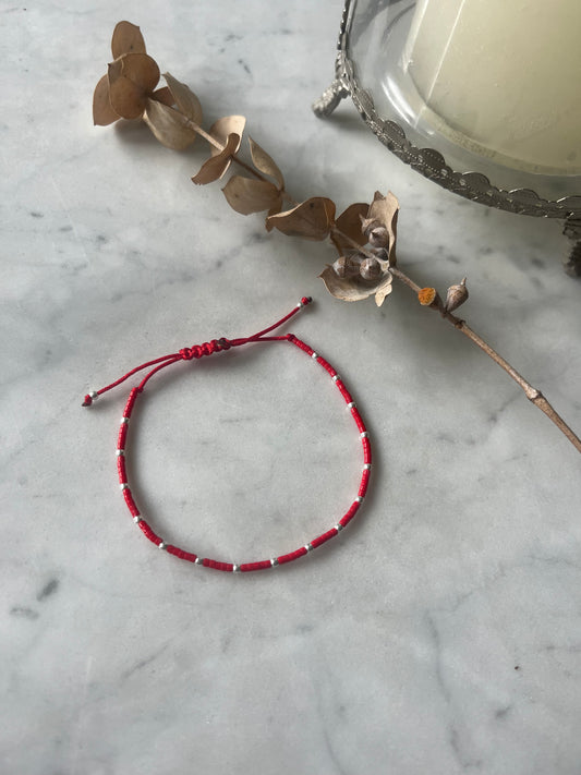 🔴 Pulsera Roja Mini Protectora