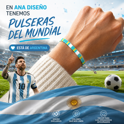 Pulsera de tila colores Argentina 🇦🇷