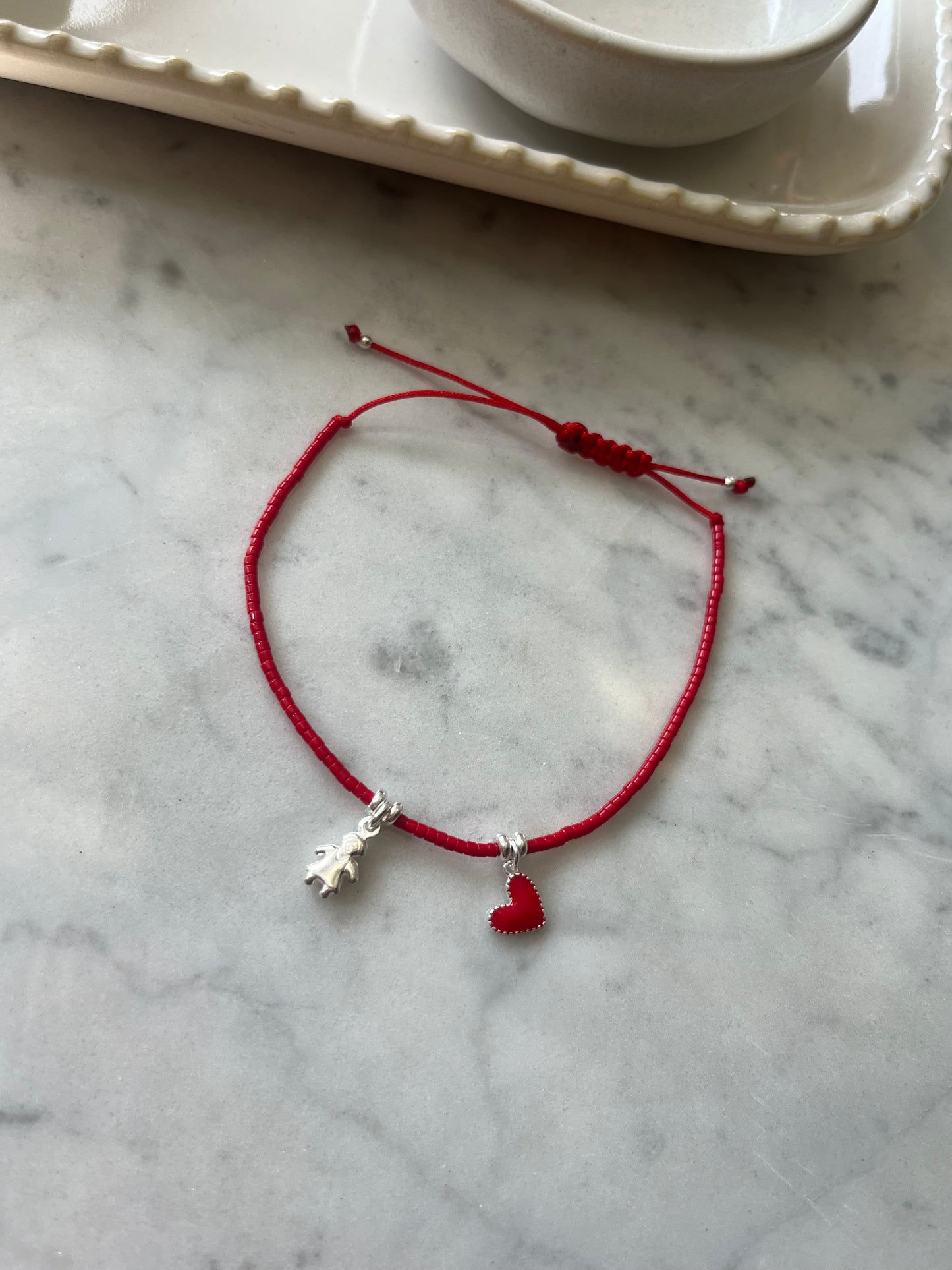 Pulsera Hilo Rojo Mi Pequeño Amor (niña)