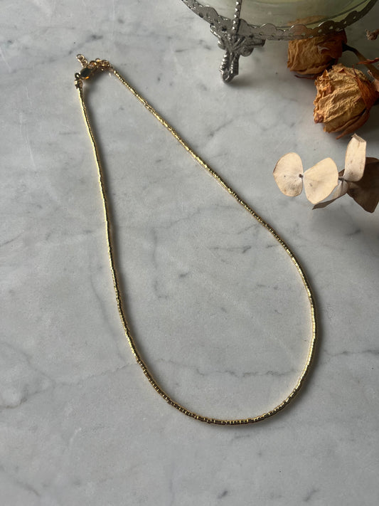 ✨ Cadena Minimal Oro 24k