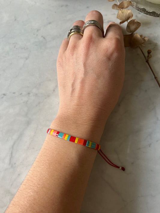 Pulsera vida de colores