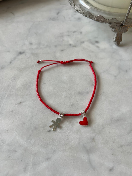 Pulsera Hilo Rojo Mi Pequeño Amor (Niño)