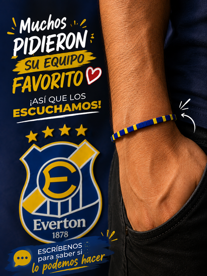 Pulsera inspirada en Everton