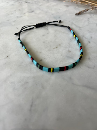 Pulsera inspirada en equipo fútbol Huachipato – Ana Diseño (foto 2)