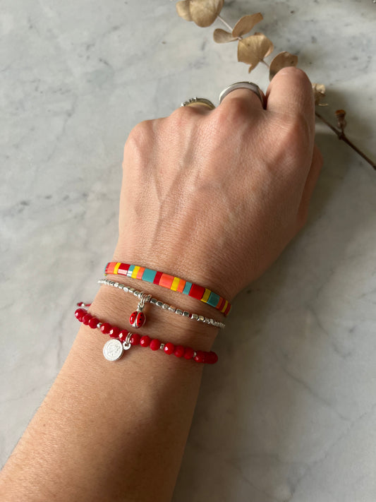 Pulsera vida de colores