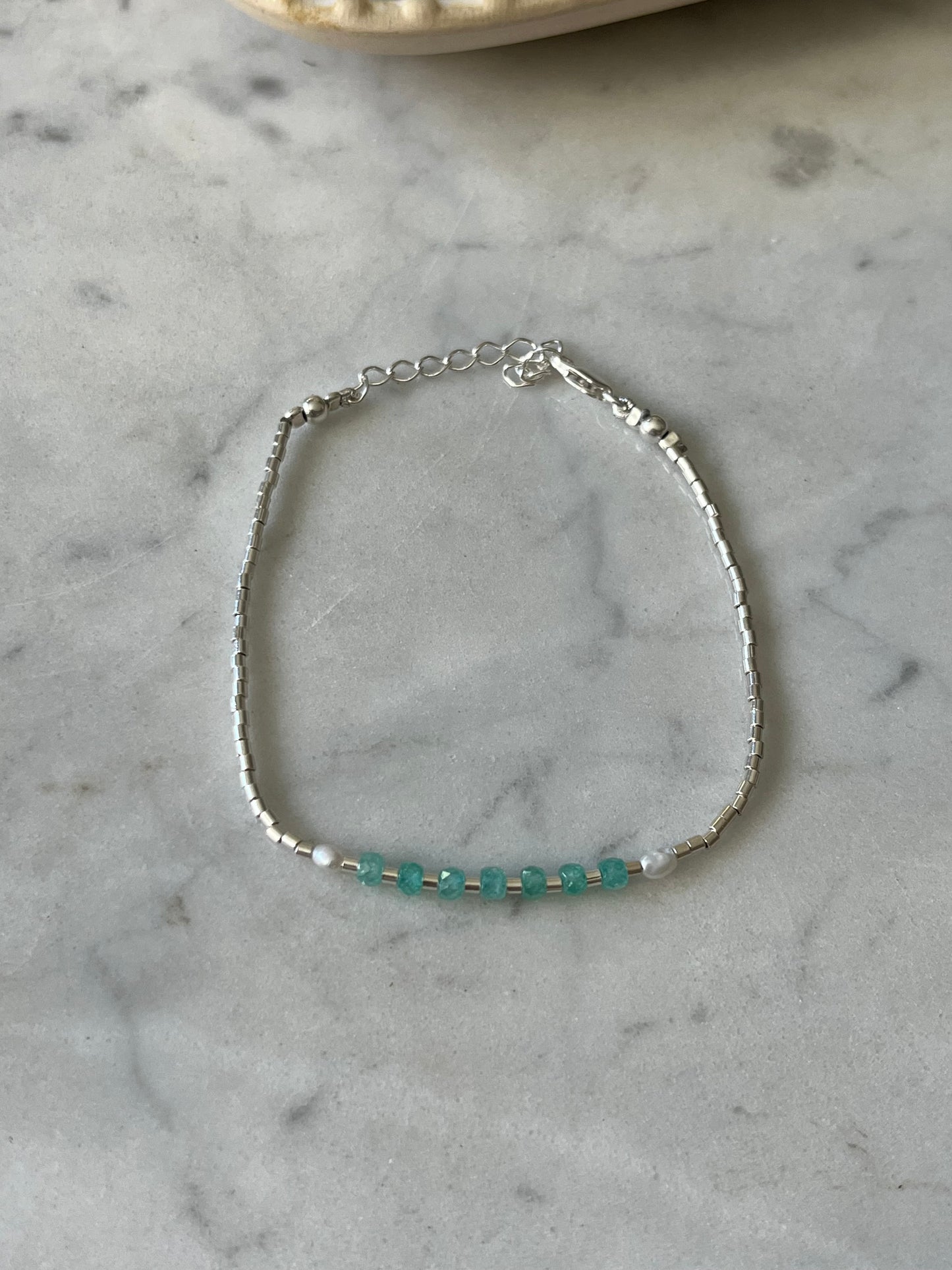 Pulsera Aqua Pearl