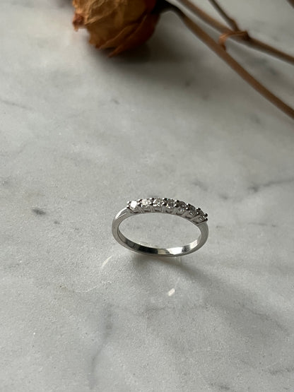 Anillo aurora blanca talla 14