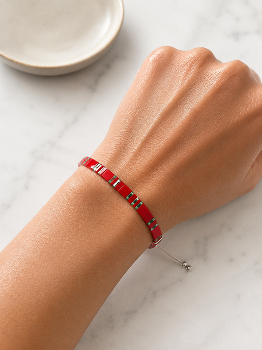 Pulsera de tila colores Marruecos  🇲🇦