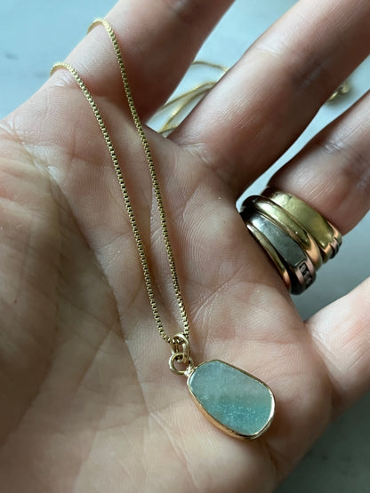 Cadena veneciana 69cm baño de oro