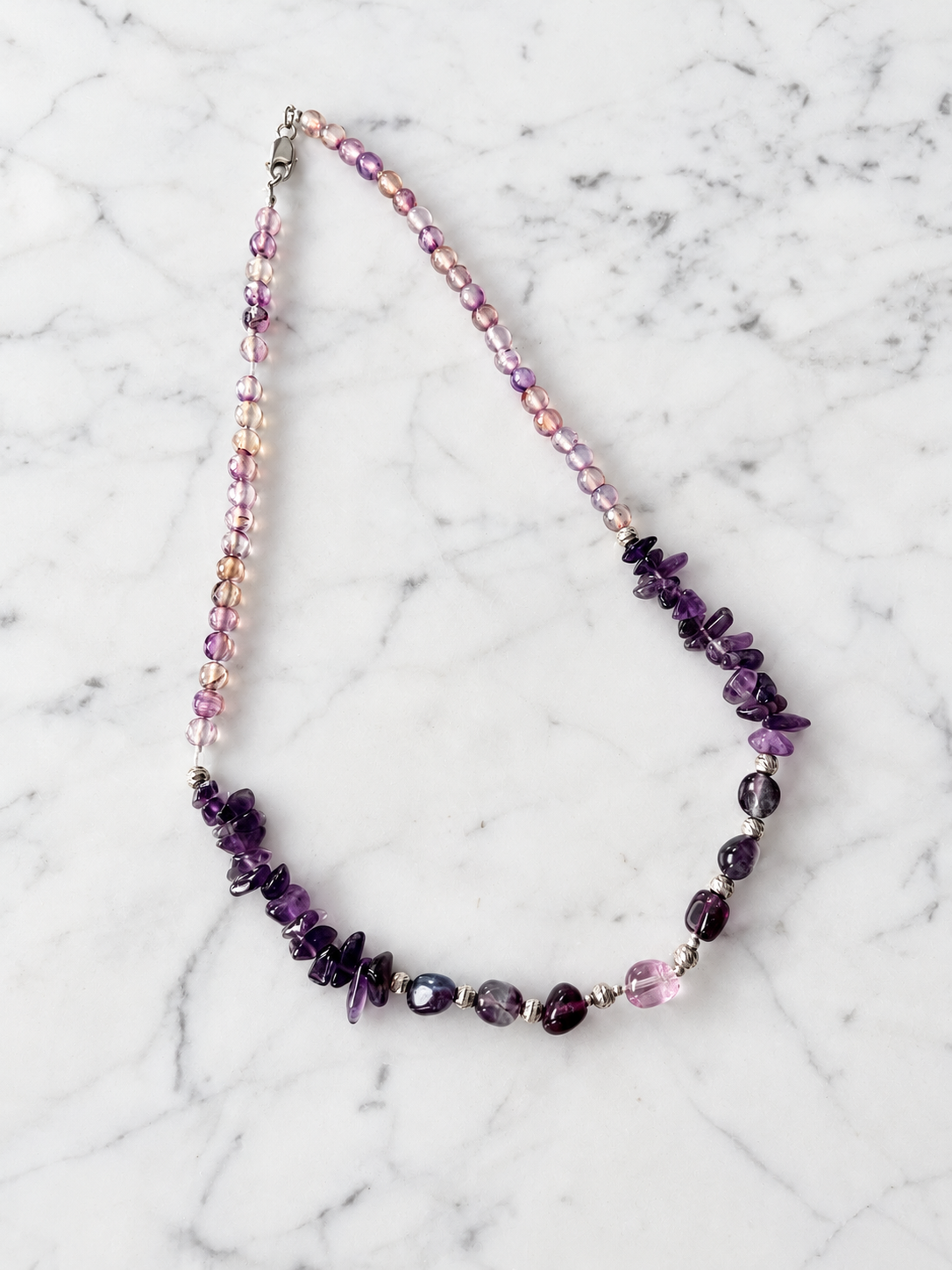 Collar de amatista