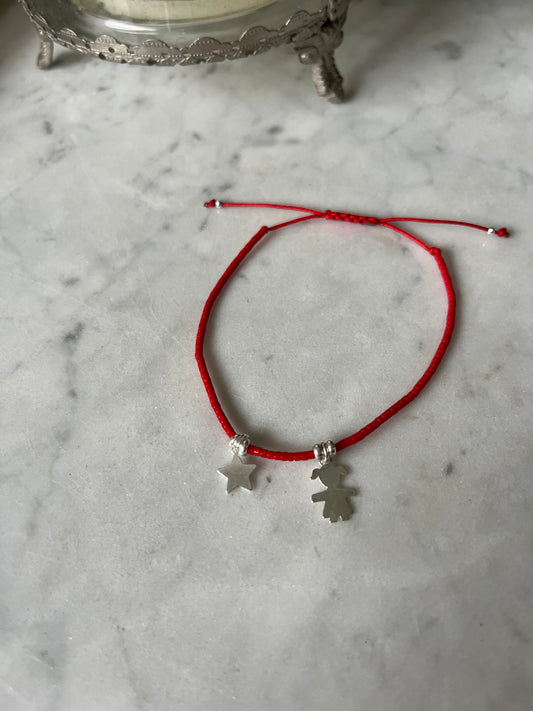Pulsera hilo rojo Mi Pequeña Estrella (niña)