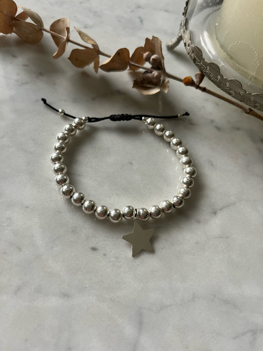 ✨ Pulsera Estrella Plateada ✨