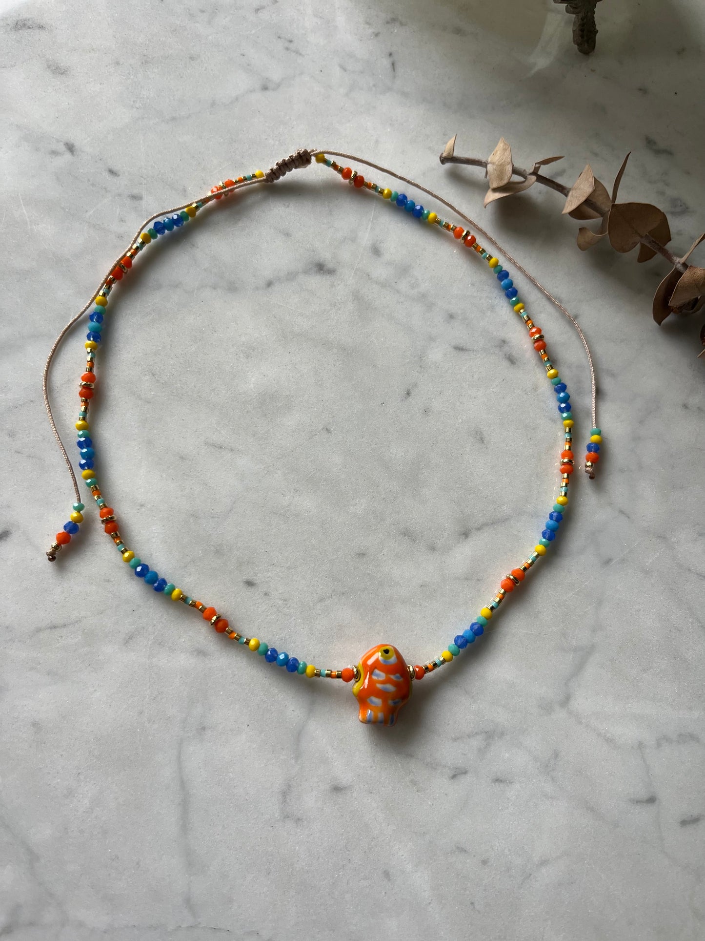 Collar pez 🐠 Naranjo