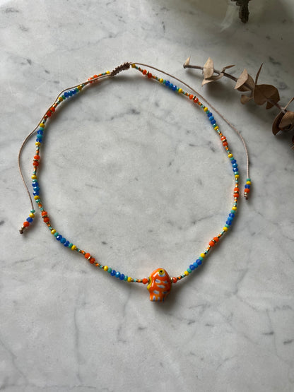 Collar pez 🐠 Naranjo