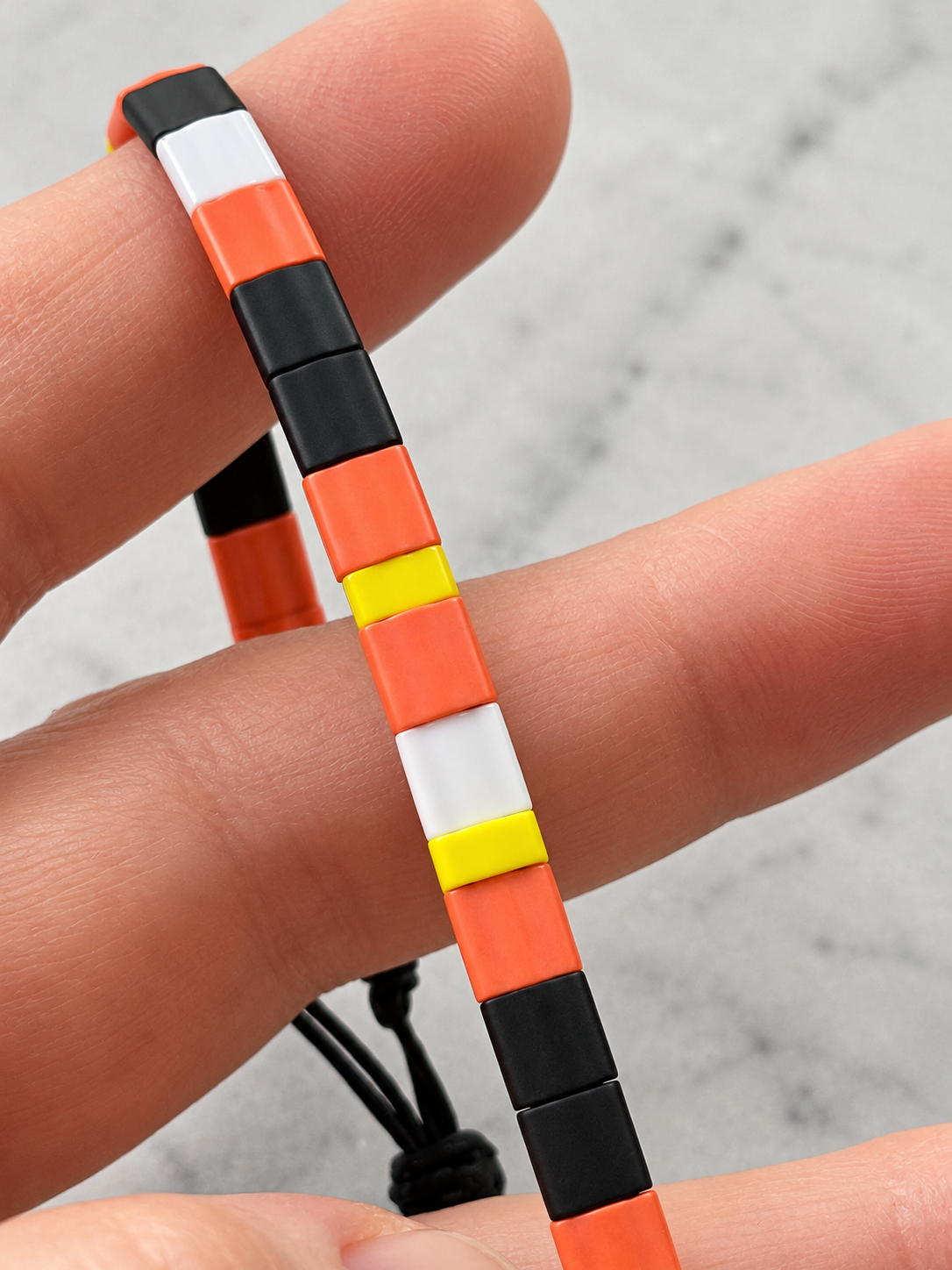 Pulsera cristales japoneses inspirada en Cobreloa – Ana Diseño (foto 2)