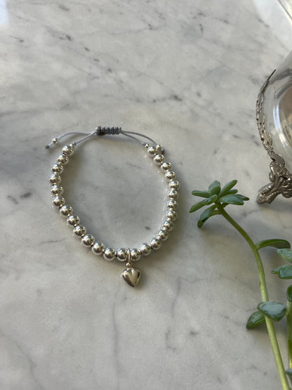 Pulsera Corazón ❤️ en Plata ✨