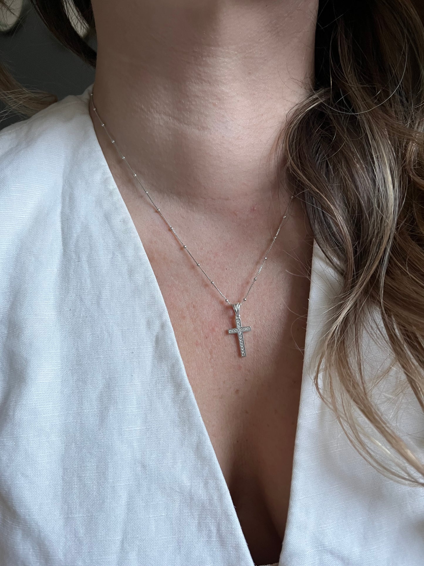 Cadena 45cm(sin cruz)