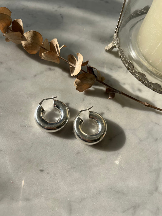 ✨ Aros de Plata Bold