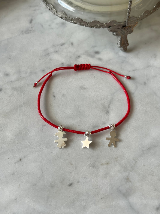 Pulsera hilo rojo Bajo la Misma Estrella
