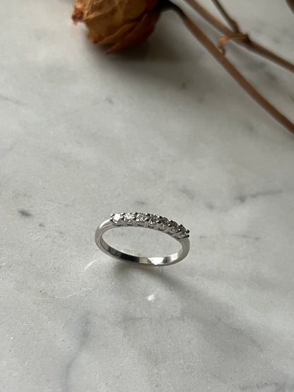 Anillo aurora blanca talla 14