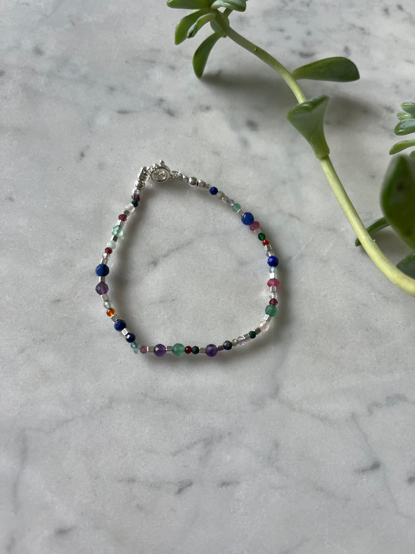 🌟 Pulsera Mix de Piedras Naturales