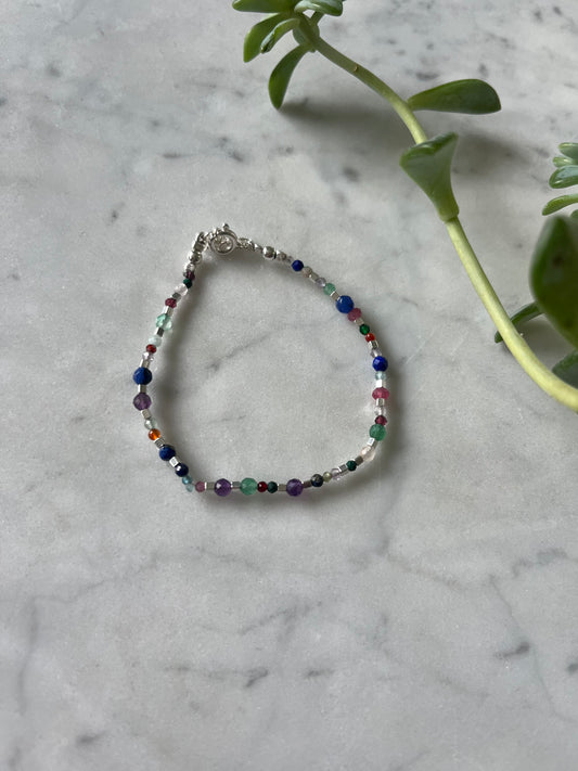 🌟 Pulsera Mix de Piedras Naturales