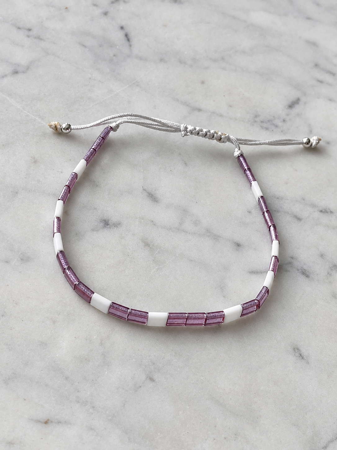 Pulsera cristales japoneses inspirada en Deportes Concepción – Ana Diseño (foto 3)