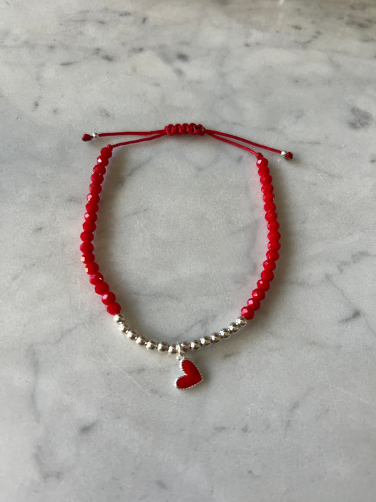 Pulsera Corazón Valiente