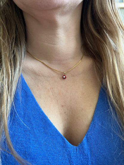 Veneciana baño oro 24k 45cm