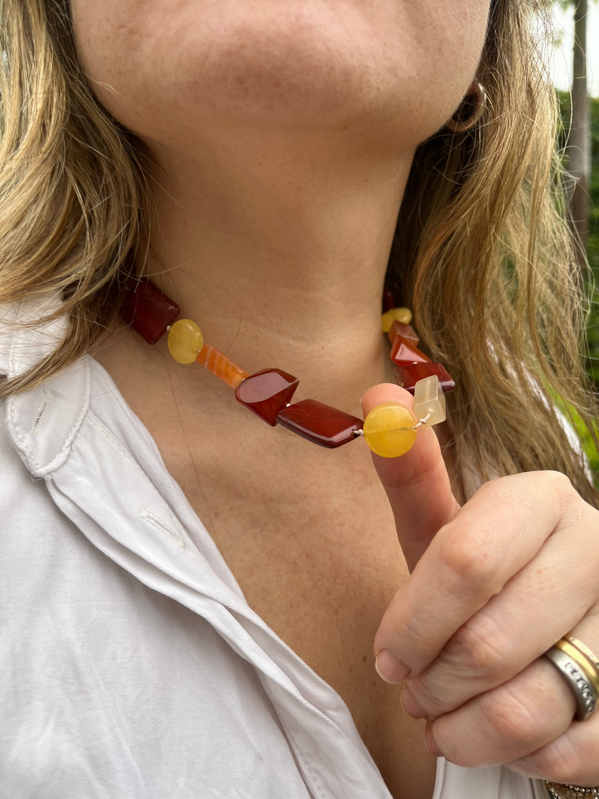 Collar piedras